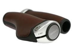 BikeWerkstatt Verkaufsgeschäft -BikeWerkstatt Verkaufsgeschäft ergon brooks e bike leder griffe braun gp1 regular detail