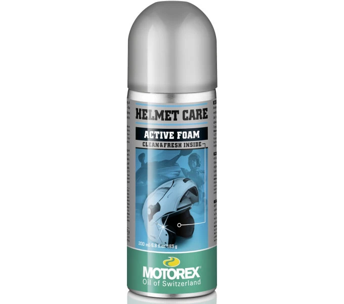 Motorex Helmet Care Spray Reinigungsschaum 1 Motorex Helmet Care Spray Reinigungsschaum