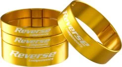 REVERSE Ultra Light Spacer 1 1/8" -BikeWerkstatt Verkaufsgeschäft reverse ultra light spacer gold