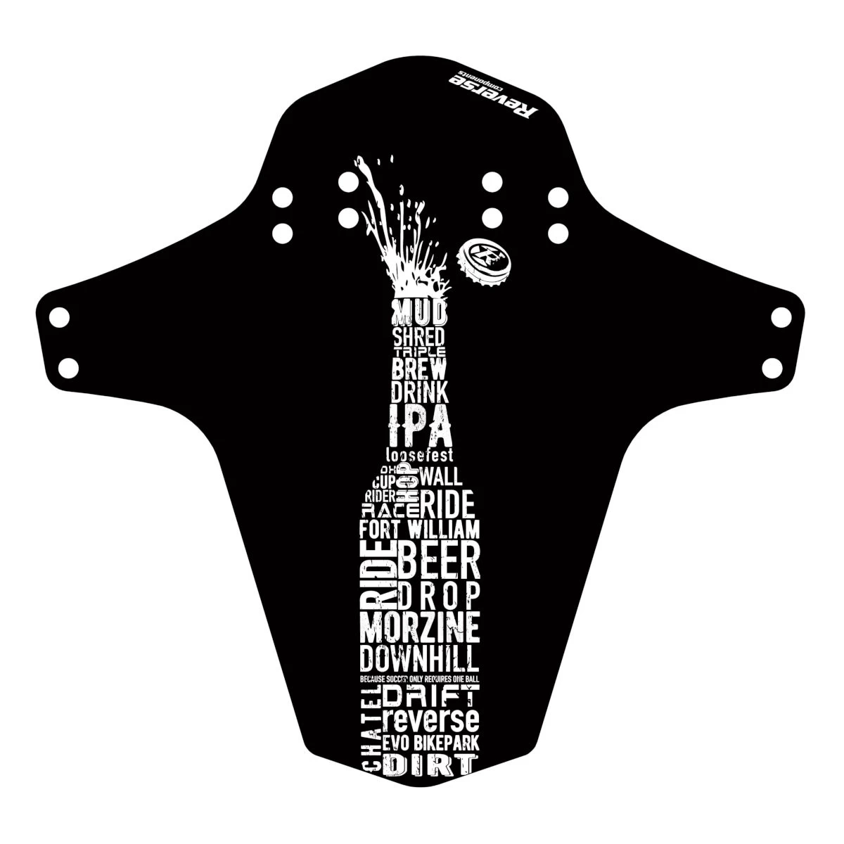 Reverse Universal Fahrrad Schutzblech - Mud Fender Spritzschutz 14 Reverse Universal Fahrrad Schutzblech - Mud Fender Spritzschutz – Bild 14