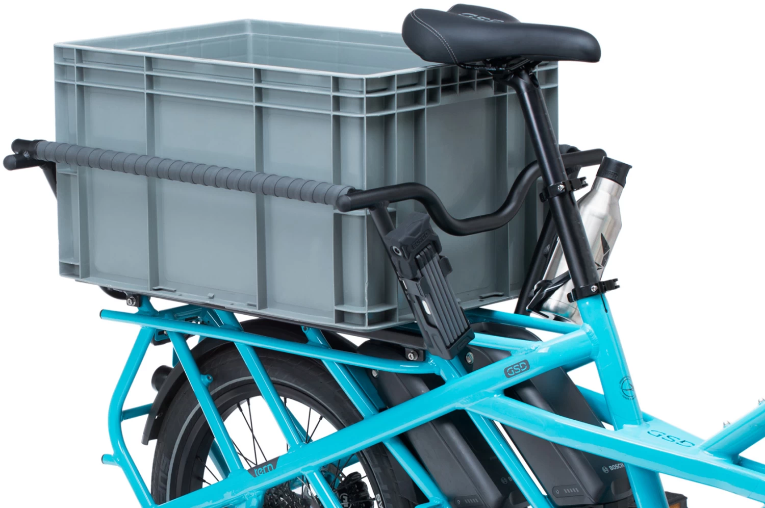 TERN Kindersitzbank "Clubhouse" Mit Reling Sitzpolster 2 TERN Kindersitzbank "Clubhouse" Mit Reling Sitzpolster – Bild 2