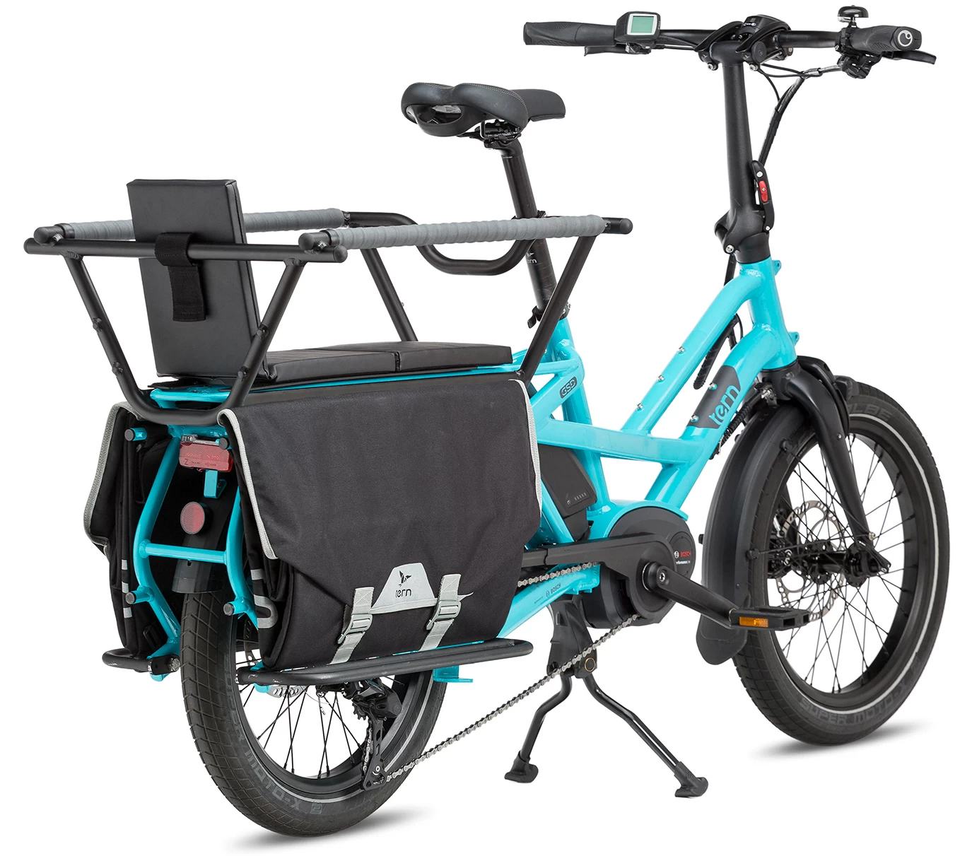 TERN Kindersitzbank "Clubhouse" Mit Reling Sitzpolster 1 TERN Kindersitzbank "Clubhouse" Mit Reling Sitzpolster